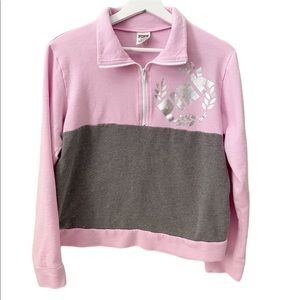 Pink Victoria Secret Sweat Shirt Sz M